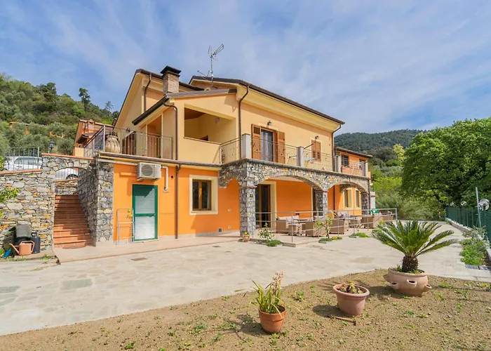 268 - Casa Paradise B2, Nel Verde Di Casarza A 15 Minuti D\'Auto Dal Mare - Parcheggio Privato Incluso